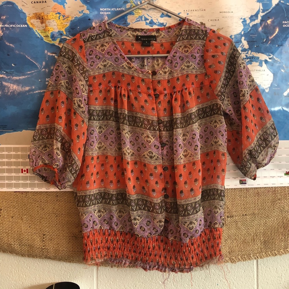 Boho top
